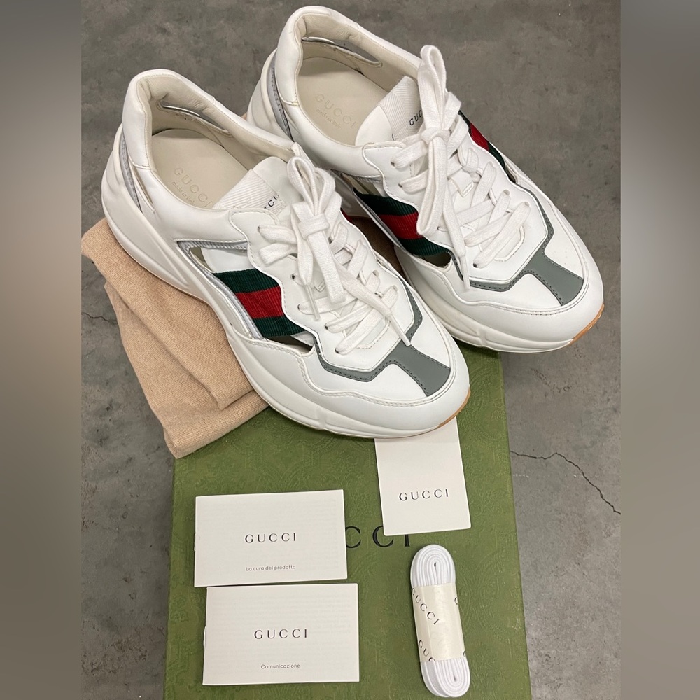 Gucci Women’s Rhyton Demetra Sneakers Size 6